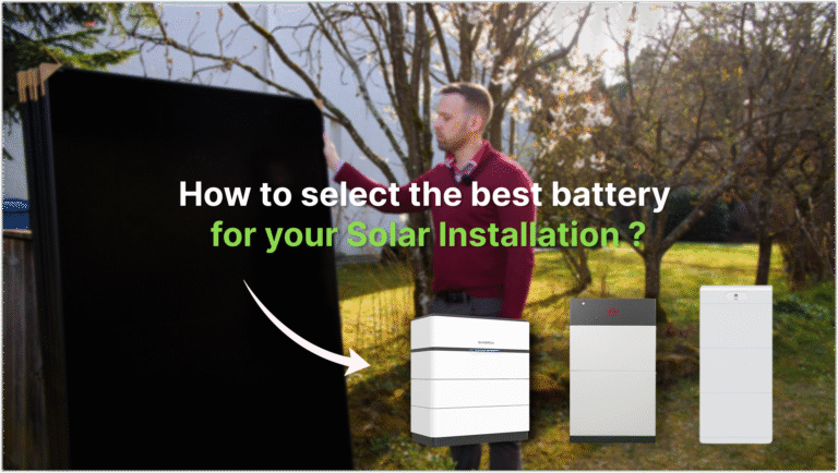 How to select the best battery for your solar PV system