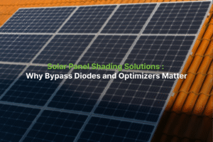 Solar Panel Shading Solutions: Why Bypass Diodes and Optimizers Matter