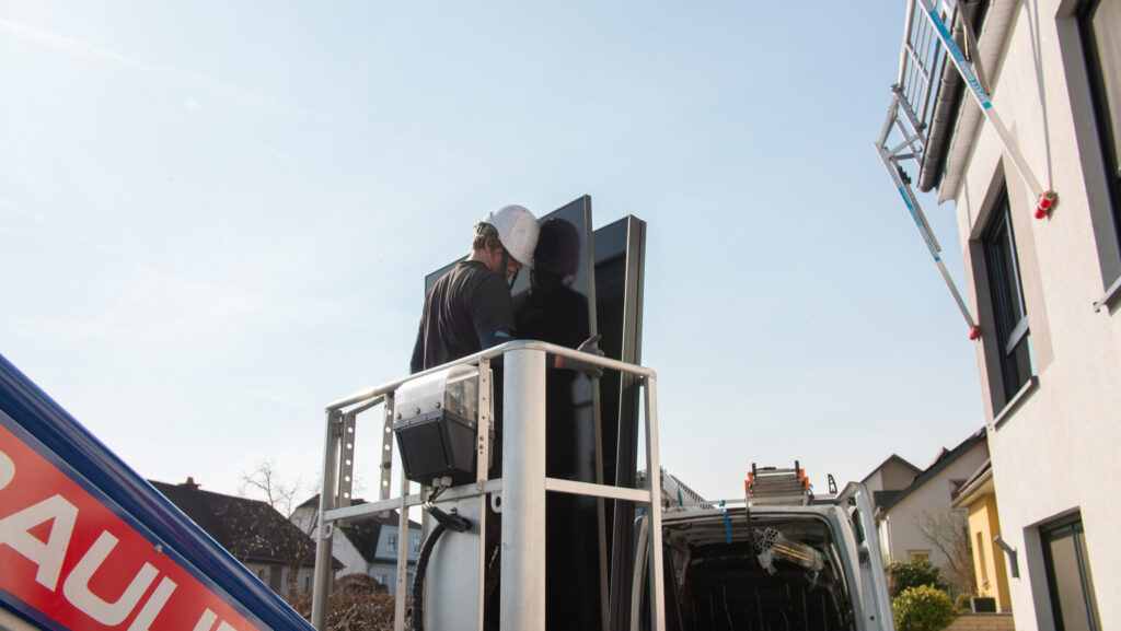 Solarprojekt von Ecoclima in Luxemburg