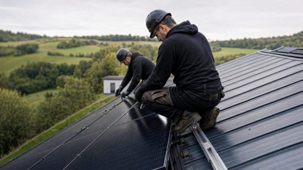 Luxembourg solar installation