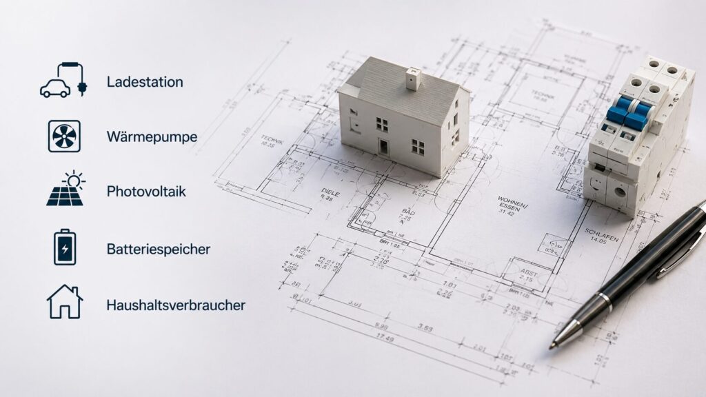 Ist Ihr Sicherungskasten bereit für Ladestation, Wärmepumpe oder Photovoltaik?
